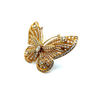 Broche Borboleta em Ouro Amarelo 18k - fotografia de produto