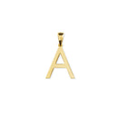 Pingente Letra Inicial em Ouro Amarelo 18k - fotografia de produto