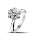 Anel Diamante Solitário 3 Quilates - fotografia de produto