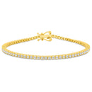 Pulseira Riviera em Ouro Amarelo 18k - fotografia de produto