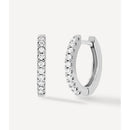 Brinco Mini Argola de Diamantes - fotografia de produto