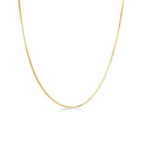 Corrente Veneziana Fina em Ouro Amarelo 18k - 45 cm - fotografia de produto