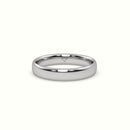 Anel Unissex Aro Elegance em Ouro Branco 18k - fotografia de produto