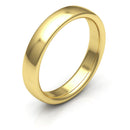 Anel Unissex Aro Liso em Ouro Amarelo 18k - fotografia de produto